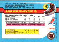 1991 O-Pee-Chee Adrien Plavsic #162