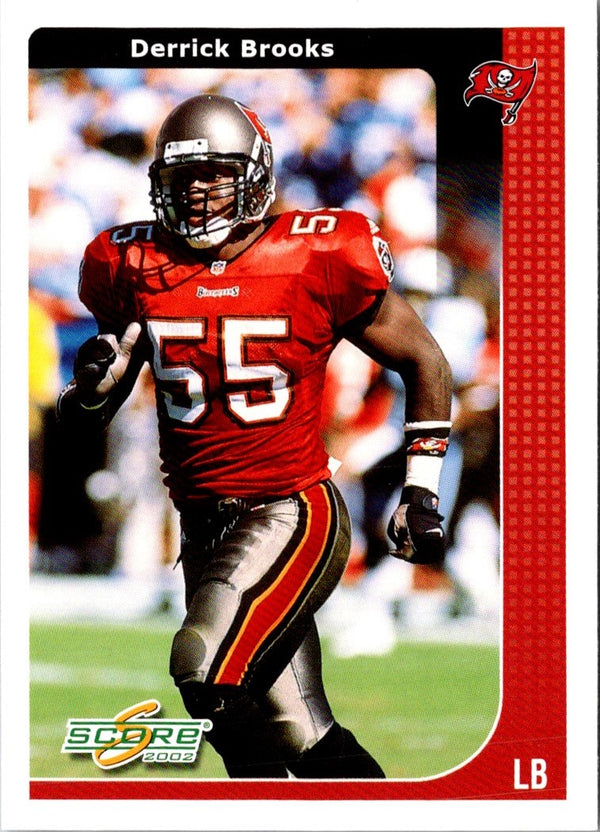 2002 Score Derrick Brooks #228