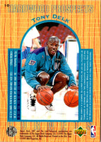 1996 Upper Deck UD3 Tony Delk #10 Rookie