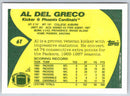 1989 Topps Al Del Greco