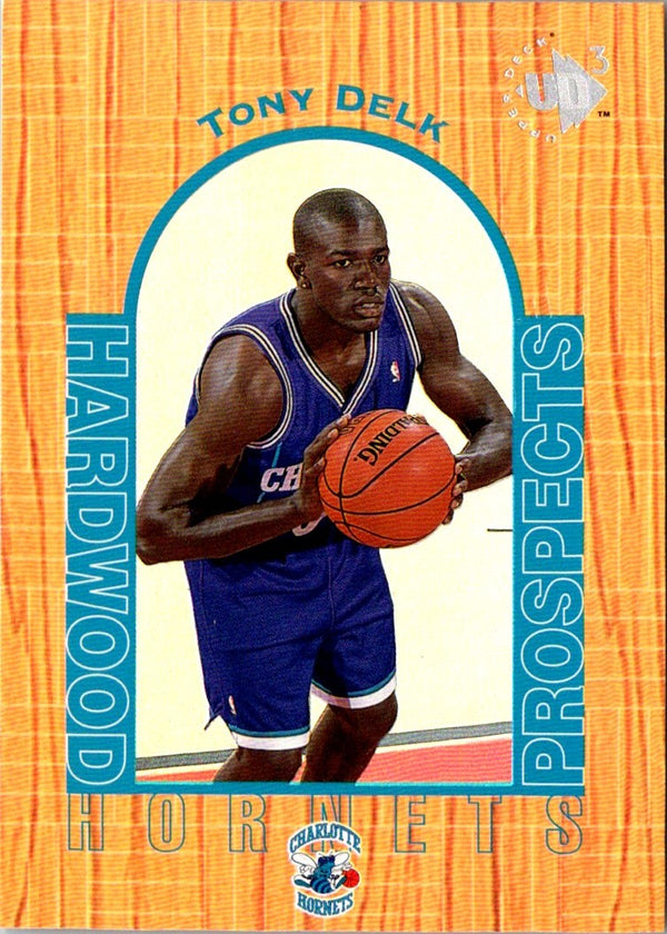 1996 Upper Deck UD3 Tony Delk #10 Rookie