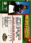 1993 Stadium Club Colorado Rockies Vinny Castilla