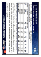2009 Topps Tom Brandstater #434 Rookie