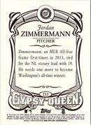 2014 Topps Gypsy Queen Jordan Zimmermann