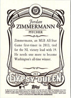 2014 Topps Gypsy Queen Jordan Zimmermann #213