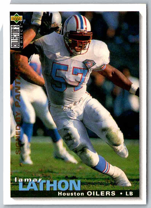 1995 Upper Deck Lamar Lathon #343