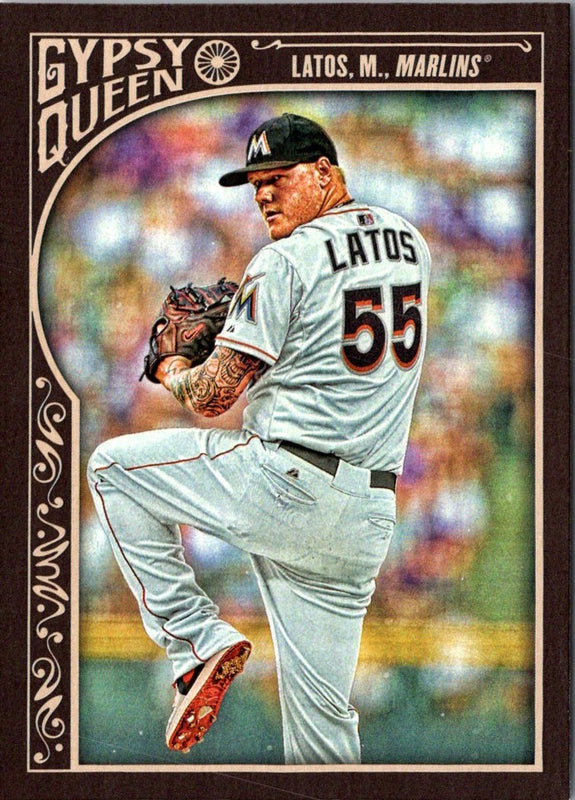 2015 Topps Gypsy Queen Mat Latos #75
