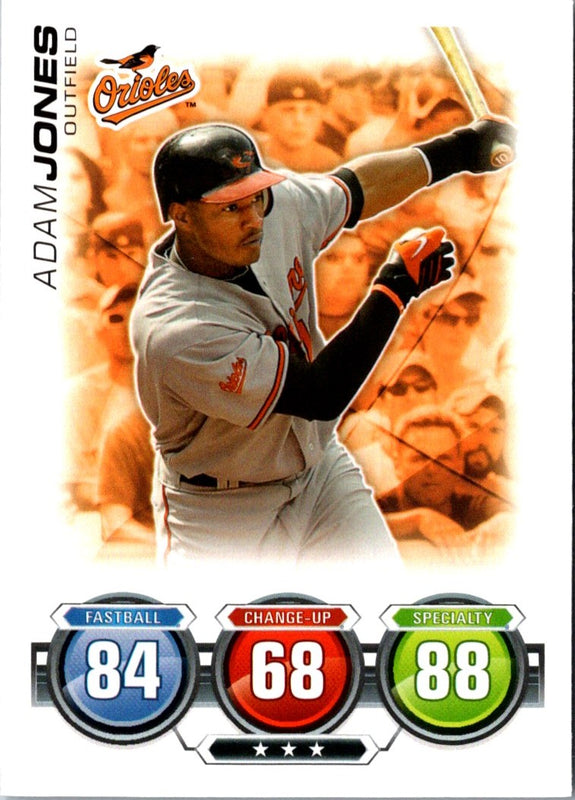 2010 Topps Attax Adam Jones #NNO
