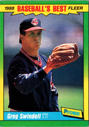 1988 Fleer Baseball's Best Sluggers vs Pitchers Greg Swindell