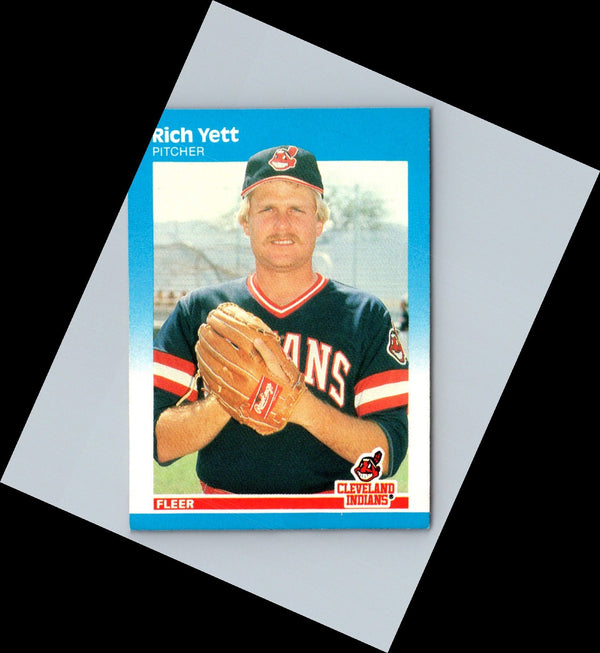 1985 Fleer Rich Yett #U-131