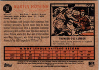 2011 Topps Heritage Minor League Austin Romine #36