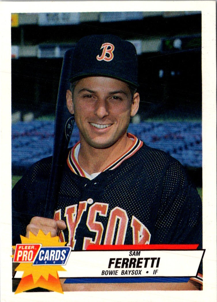 1992 Fleer ProCards Sam Ferretti