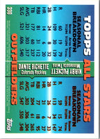 1988 Panini Stickers Cardinals W-L Breakdown #390