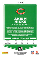 2021 Donruss Akiem Hicks #208