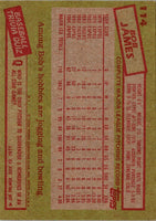 1985 Topps Bob James #114