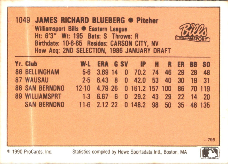 1990 CMC Jim Blueberg