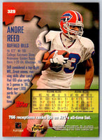1997 Topps Stadium Club Football Andre Reed #329