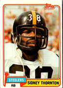 1981 Topps Sidney Thornton