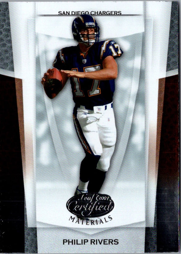 2007 Leaf Certified Materials Philip Rivers #146