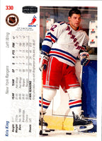 1991 Upper Deck Kris King #330