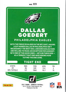 2021 Donruss Dallas Goedert