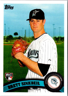 2011 Topps Brett Sinkbeil #117 Rookie