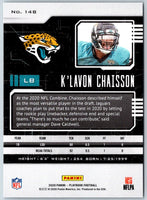 2020 Panini Absolute K'Lavon Chaisson #173 Rookie