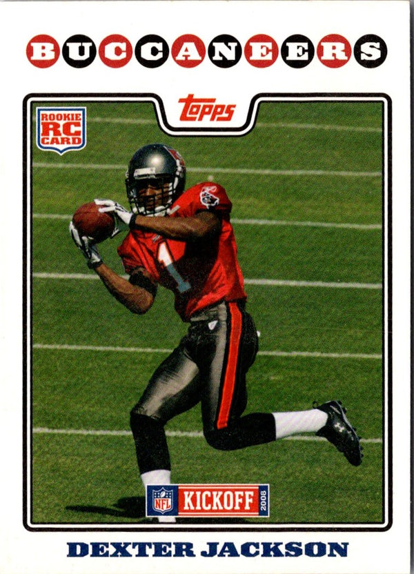 2008 Topps Kickoff Dexter Jackson #199 Rookie