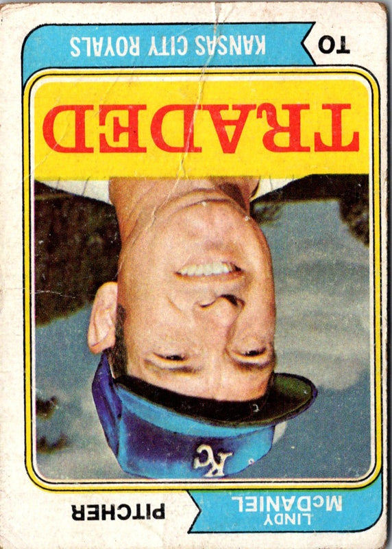 1974 Topps Traded Lindy McDaniel #182T
