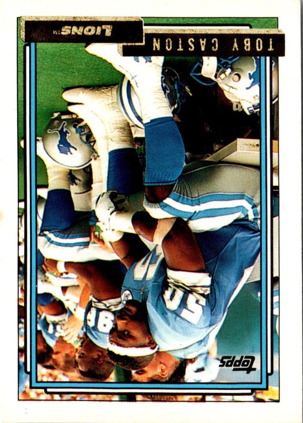 1992 Topps Toby Caston #393 Rookie