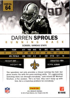 2012 Panini Absolute Darren Sproles #64