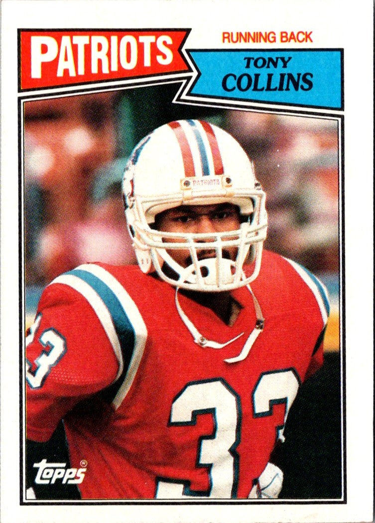 1987 Topps Tony Collins