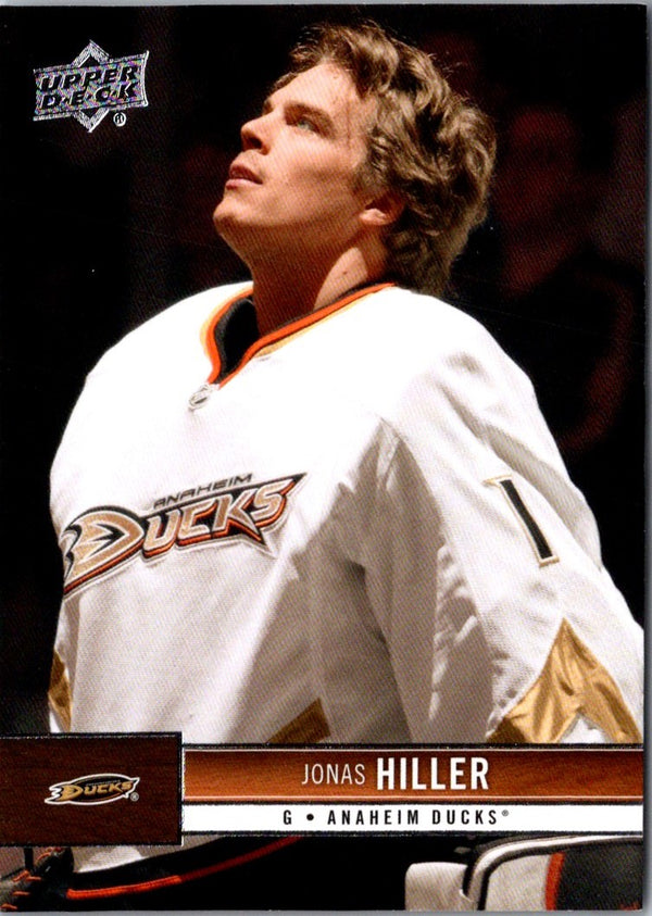 2012 Upper Deck Jonas Hiller #7
