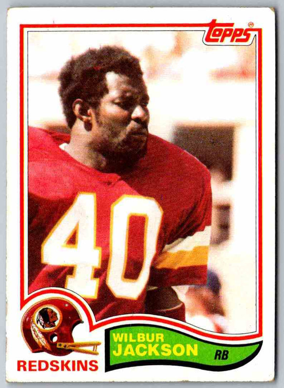 1982 Topps Wilbur Jackson #512