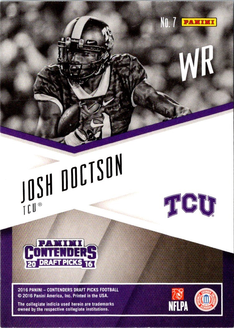 2016 Panini Squires Jerseys Josh Doctson