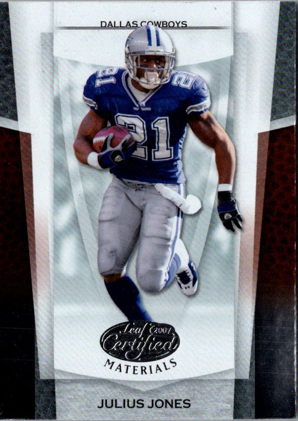 2007 Donruss Gridiron Gear Julius Jones #2