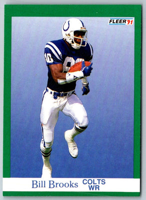 1991 Fleer Bill Brooks #78