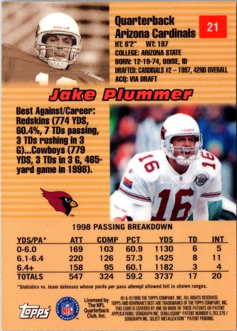 1998 Bowman's Best NFC Quarterback