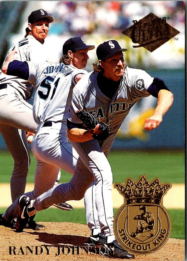 1994 Ultra Strikeout Kings Randy Johnson #1