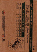 2001 Fleer Tradition Glossy Laveranues Coles