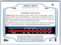 2014 Bowman Daniel Nava #95