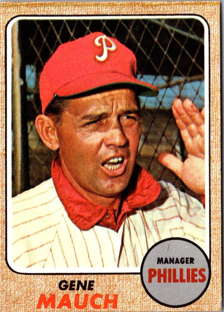 1968 Topps Gene Mauch