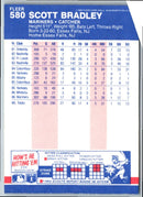 1987 Fleer Scott Bradley