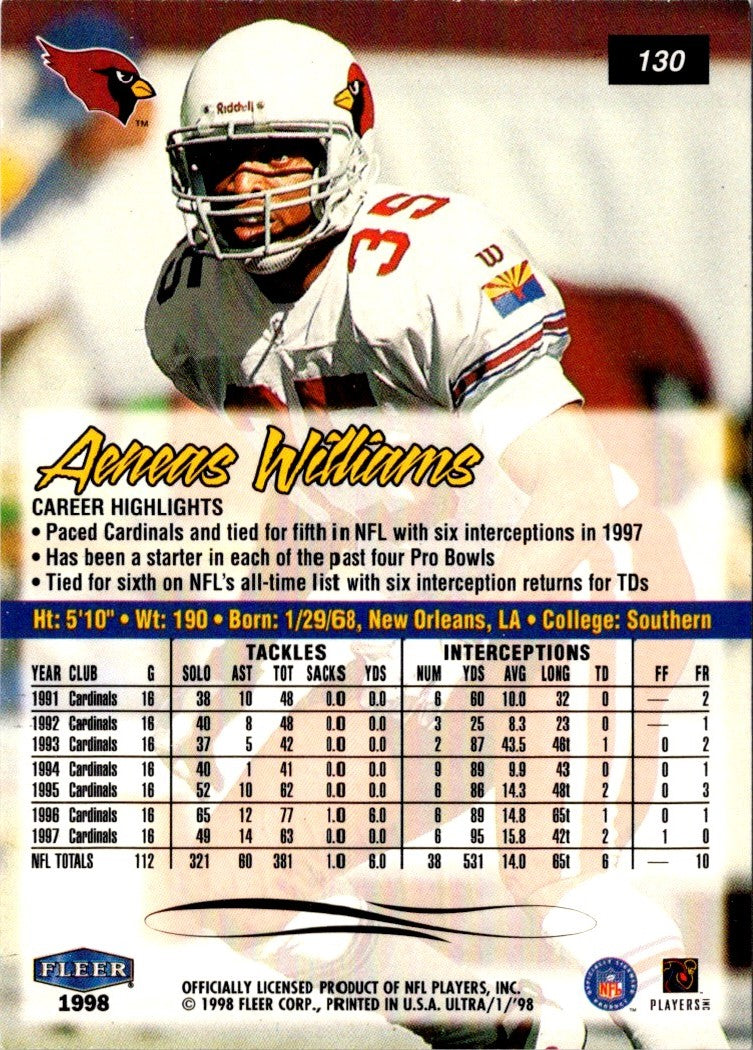 1998 Ultra Aeneas Williams
