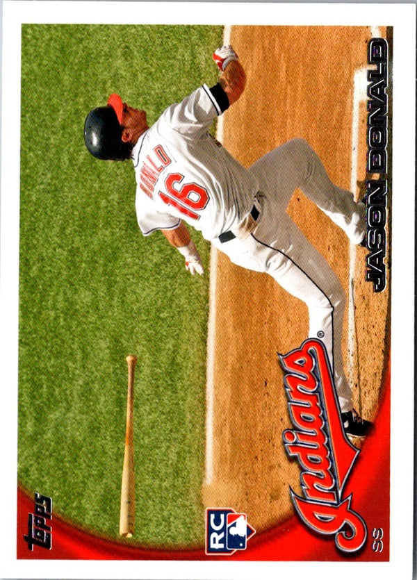 2010 Topps Update Jason Donald #US-321 Rookie