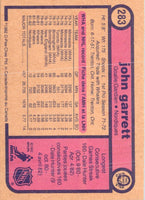 1982 O-Pee-Chee John Garrett #283