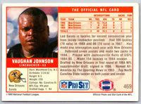1989 NFL Proset Vaughan Johnson #469