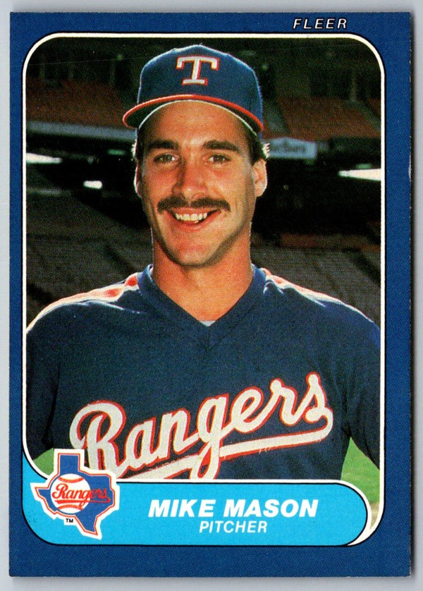 1986 Fleer Mike Mason #565