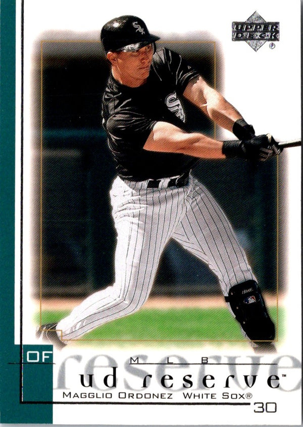 2001 UD Reserve Magglio Ordonez #75