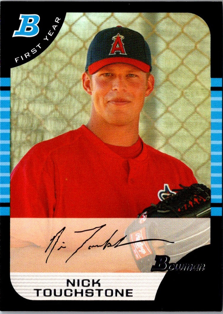 2005 Bowman Nick Touchstone